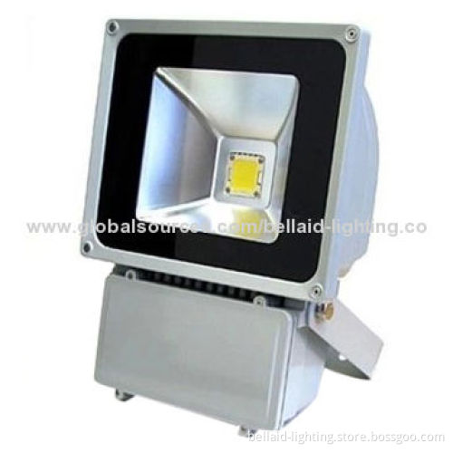 IP65 100W LED Floodlight, 90-100lm/W, Meanwell